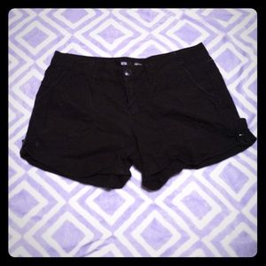 Maurice's Black Shorts